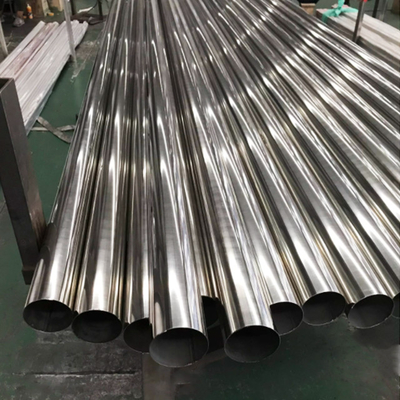 304 Silver Stainless Steel with Polished Finish and High Corrosion Resistance