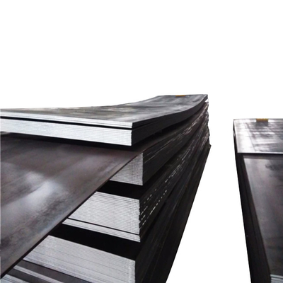 20% Elongation Black Carbon Steel Plate Non alloy OEM Processing